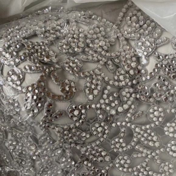 Pnina Tornai Love Wedding BallGown Crystal Corset Sz16 Style 14411 Kleinfeld NWT - Picture 6 of 15